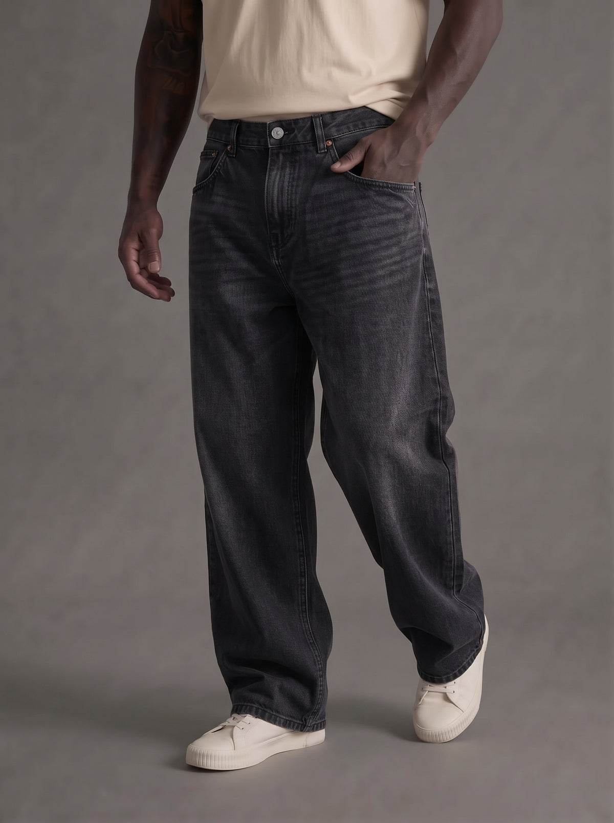 JEANS YTUAL BLUE BLACK ART JACK
