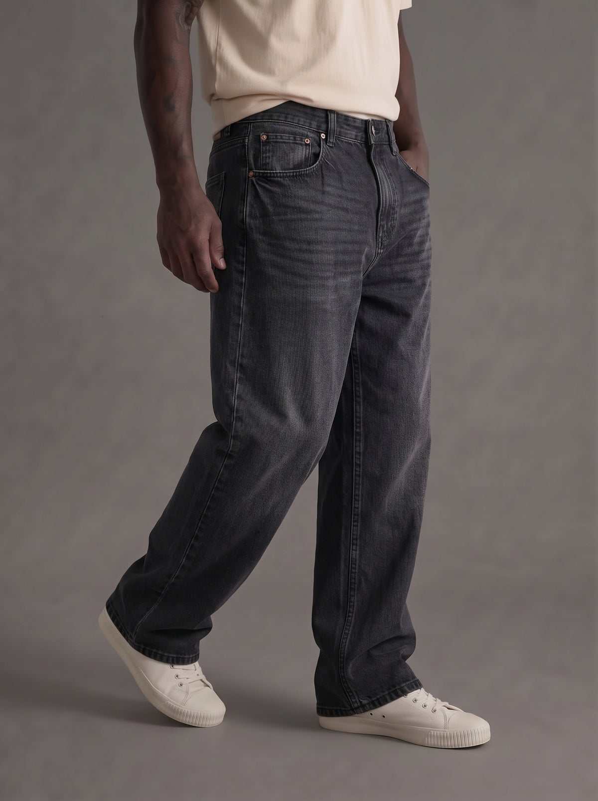 JEANS YTUAL BLUE BLACK ART JACK