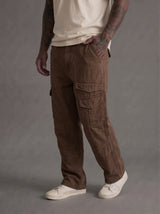 JEANS YTUAL CARGO BROWN