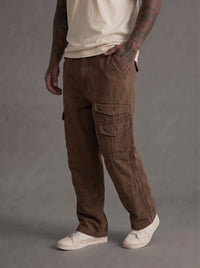 JEANS YTUAL CARGO BROWN