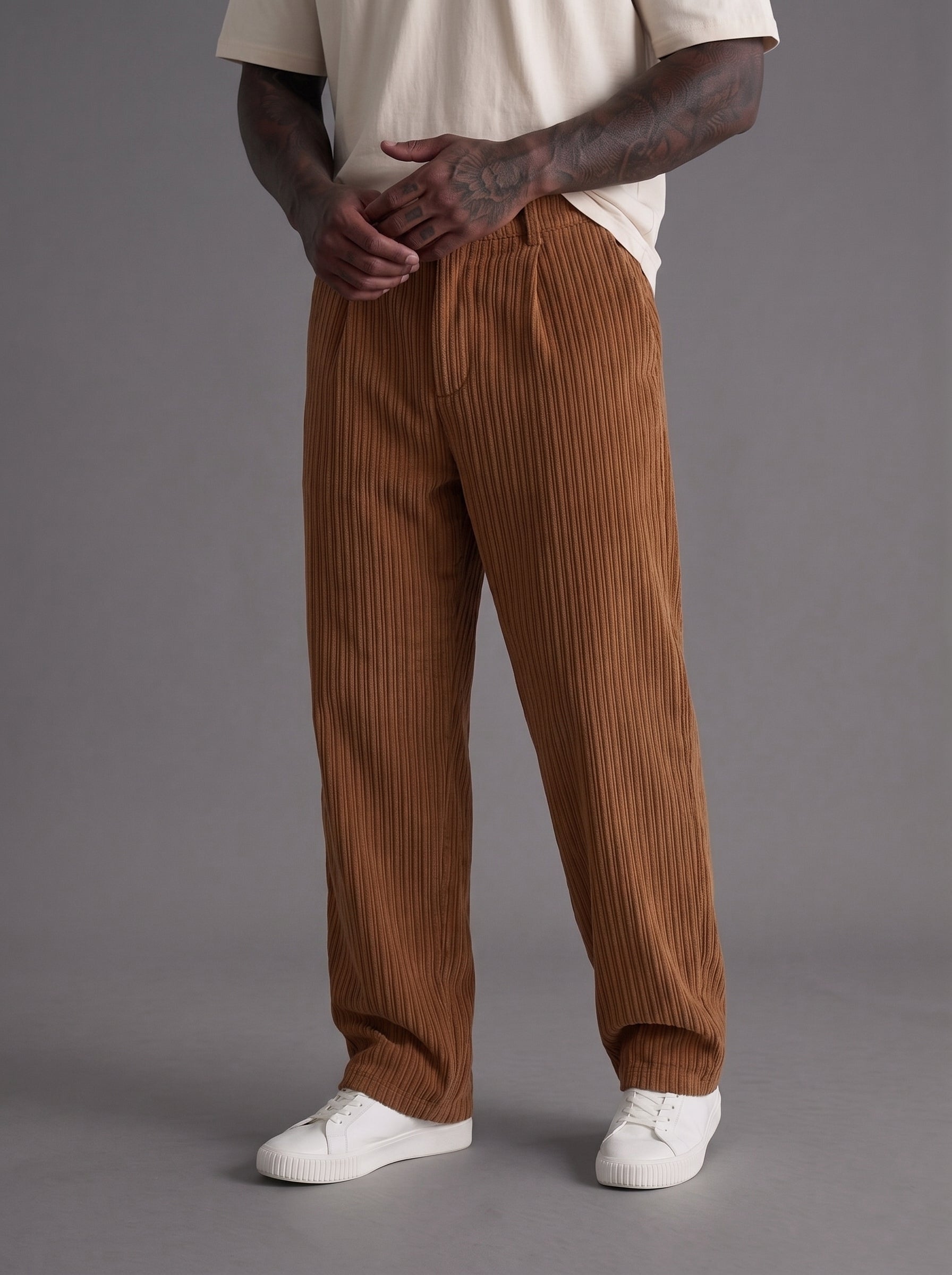PANTALONE NEW JOB BRAND PANTALACCIO VELLUTO ART DANY 152