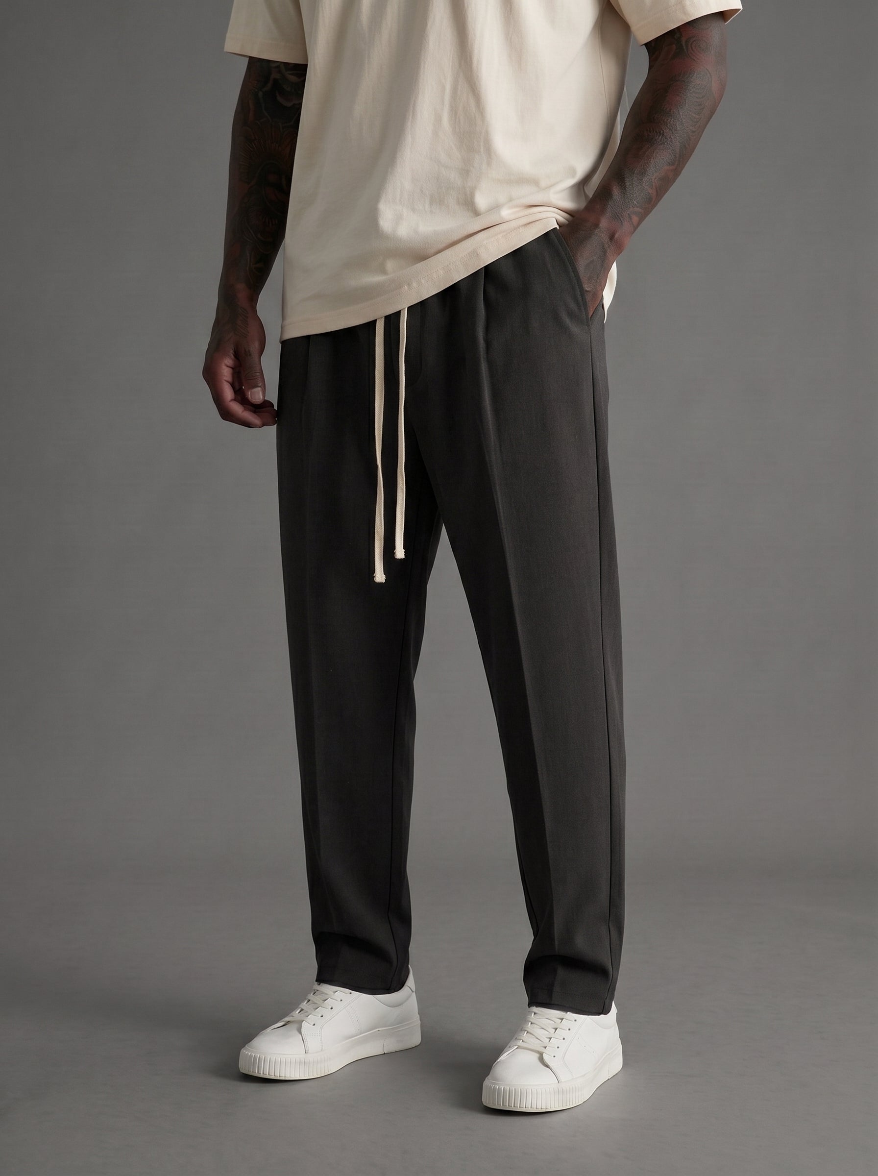 PANTALONE NEW JOB BRAND CON ELASTICO IN VITA MOD SOHO