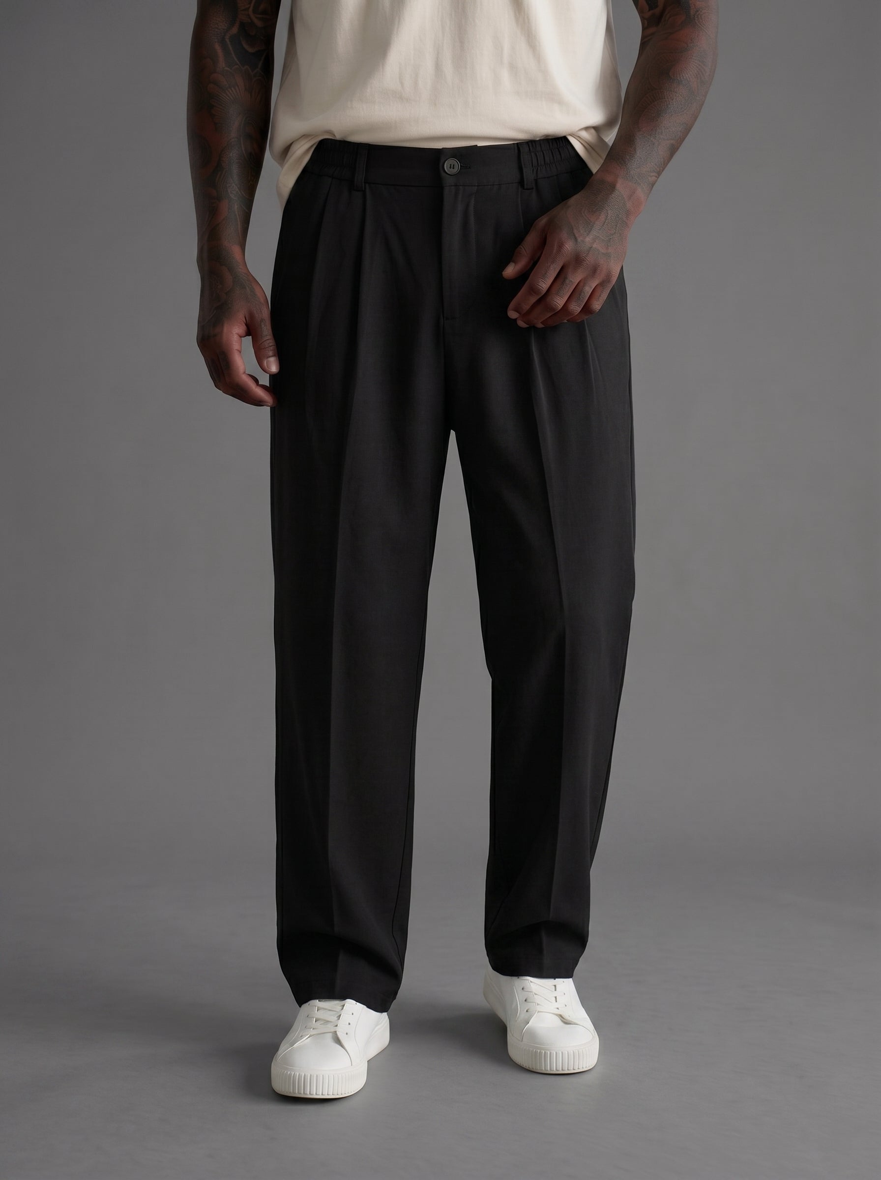 PANTALONE CON ELASTICO IN VITA - NEW JOB BRAND - ART. TREMITY  FW