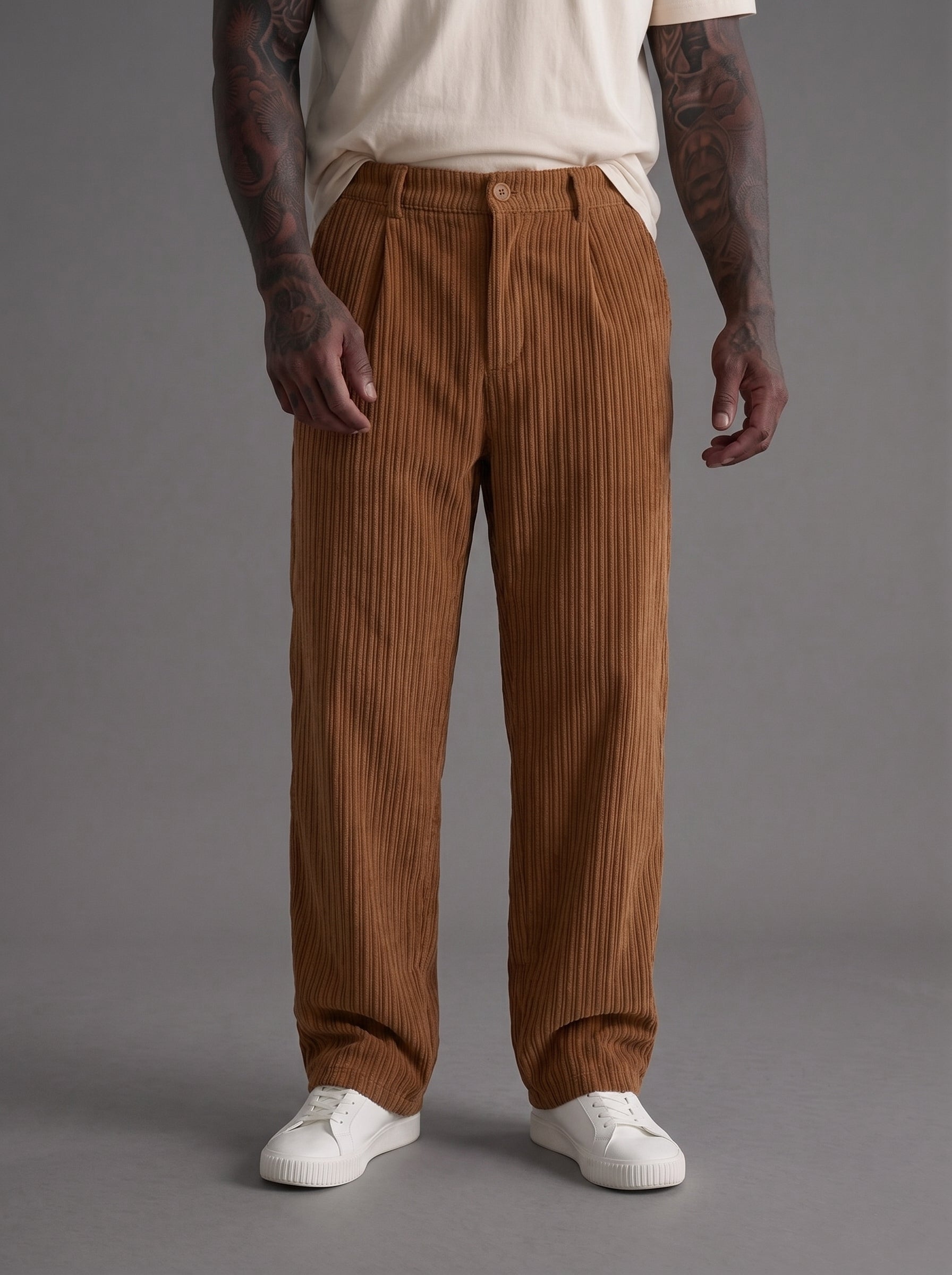 PANTALONE NEW JOB BRAND PANTALACCIO VELLUTO ART DANY 152