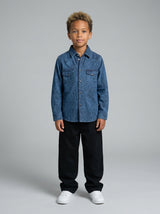 CAMICIA BERNA KIDS JEANS ART 23117 3