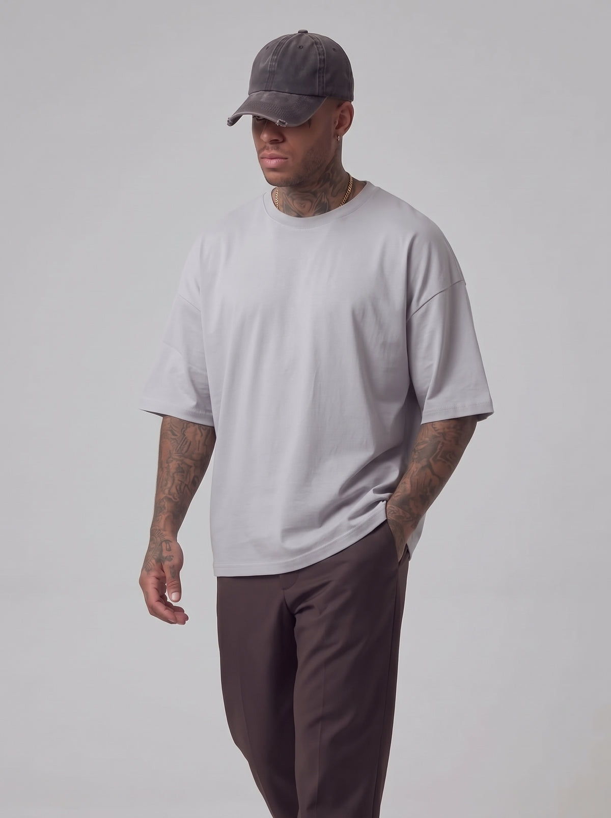 T-SHIRT NEW JOB BRAND OVERSIZE   ART TS 199
