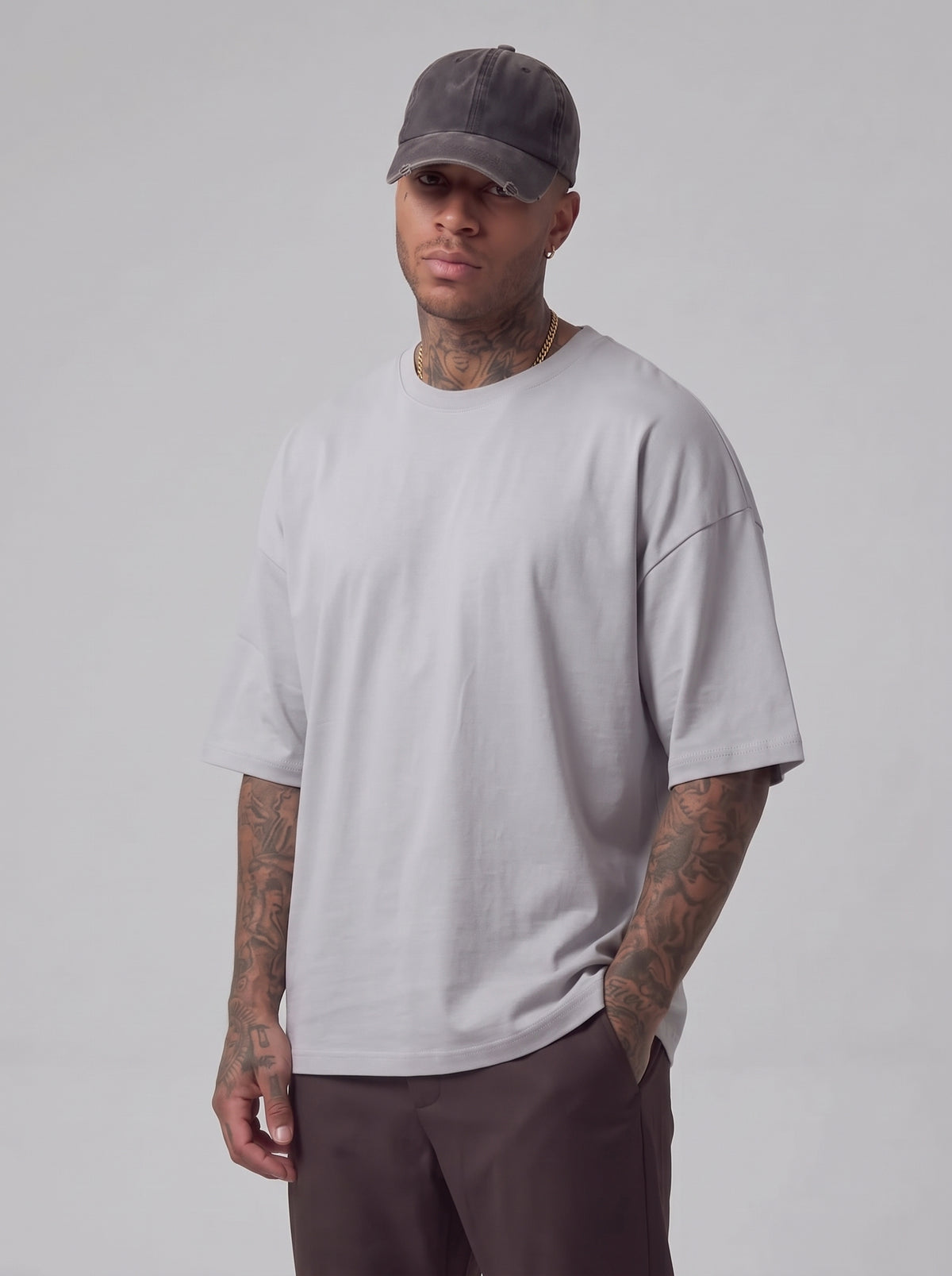 T-SHIRT NEW JOB BRAND OVERSIZE   ART TS 199