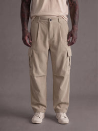 PANTALONE IMPERIAL CARGO VELLUTO BEIGE ART P84063P00