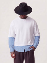 T-SHIRT NEW JOB BRAND LONG SLEEVE MANICA CAMICIA ART CAM