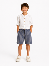 BERMUDA BERNA KIDS BAMBINO BLU  ART K 240147 3