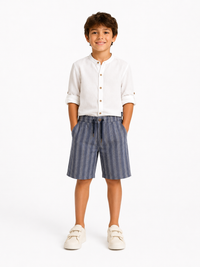 BERMUDA BERNA KIDS BAMBINO BLU  ART K 240147 3