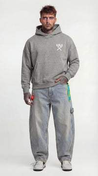 FELPA CON CAPPUCCIO  OBLO' PIU' COLORI   - BERNA - ART. 261057