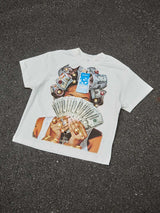 T-SHIRT NOISSEY OVERSIZE BIANCA ART BIGODINI