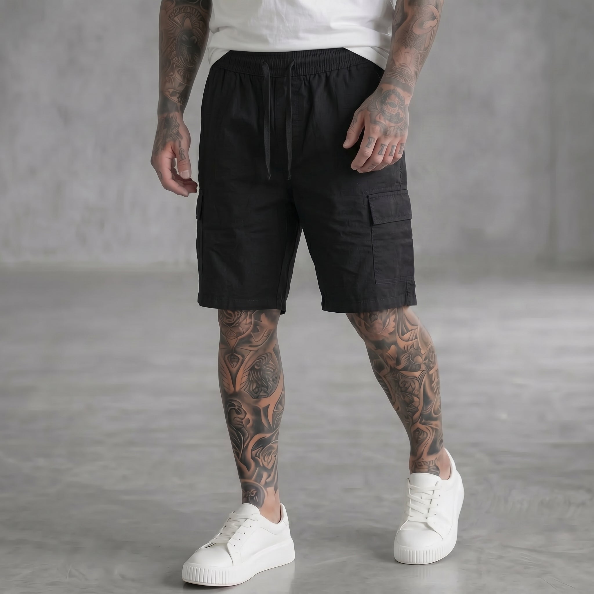 BERMUDA ONLY&SONS CARGO ELASTICO IN VITA  PIU' COLORI ART. 22033342