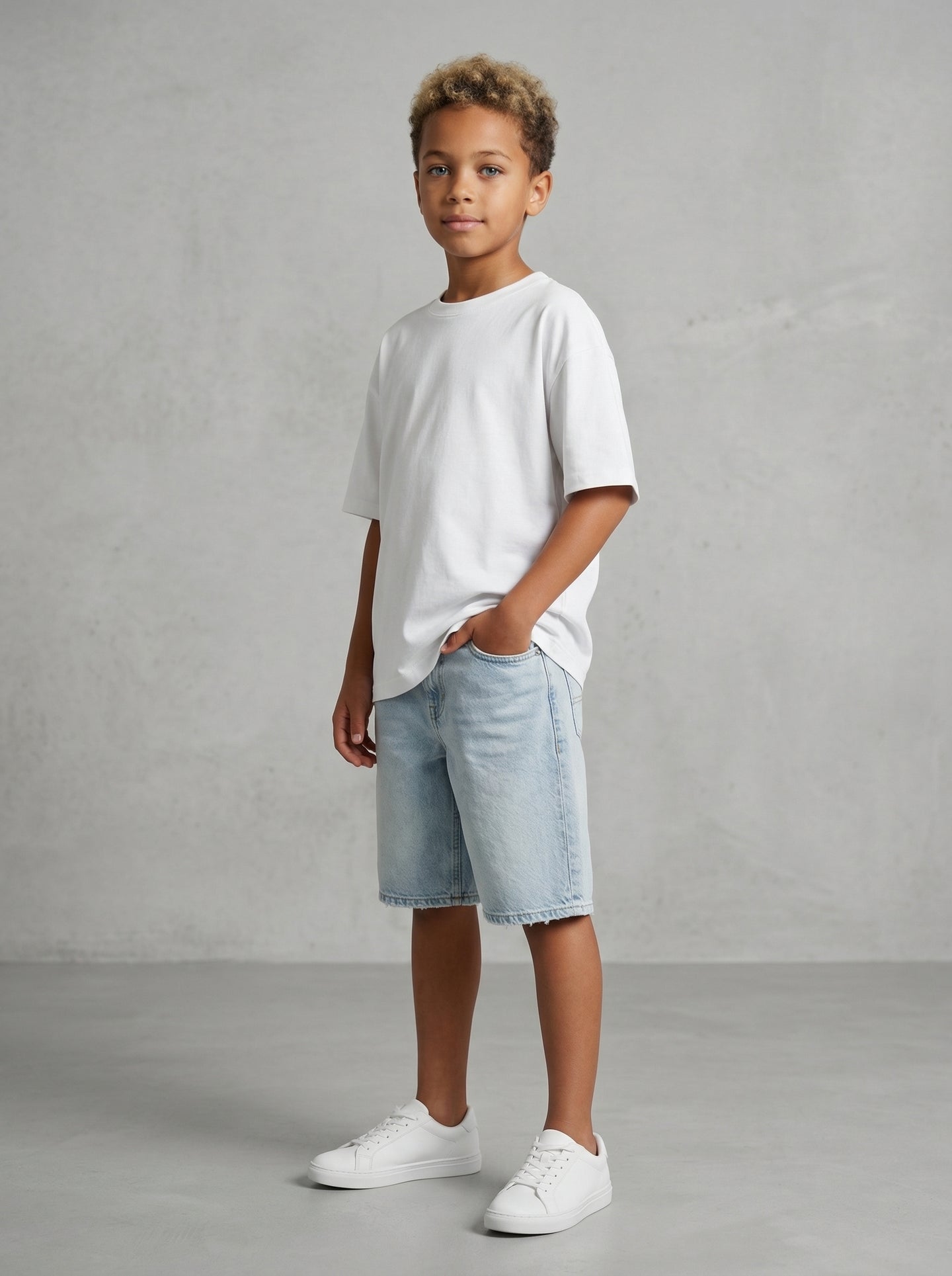 BERMUDA JACK & JONES BAMBINO BAGGY FIT JJIALEX  ART  12289329 - 12292270 -12292025