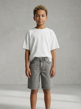 BERMUDA JACK & JONES BAMBINO BAGGY FIT GREY JJIALEX  ART  12289329