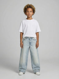 JEANS JACK & JONES DAVE BLUE DENIM BAMBINO ART 12289318
