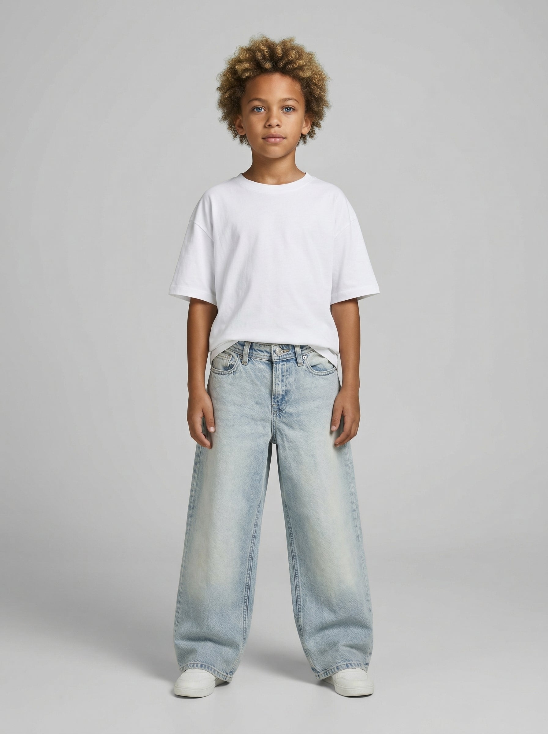 JEANS DAVE BLUE DENIM BAMBINO  - JACK & JONES ART.12289318