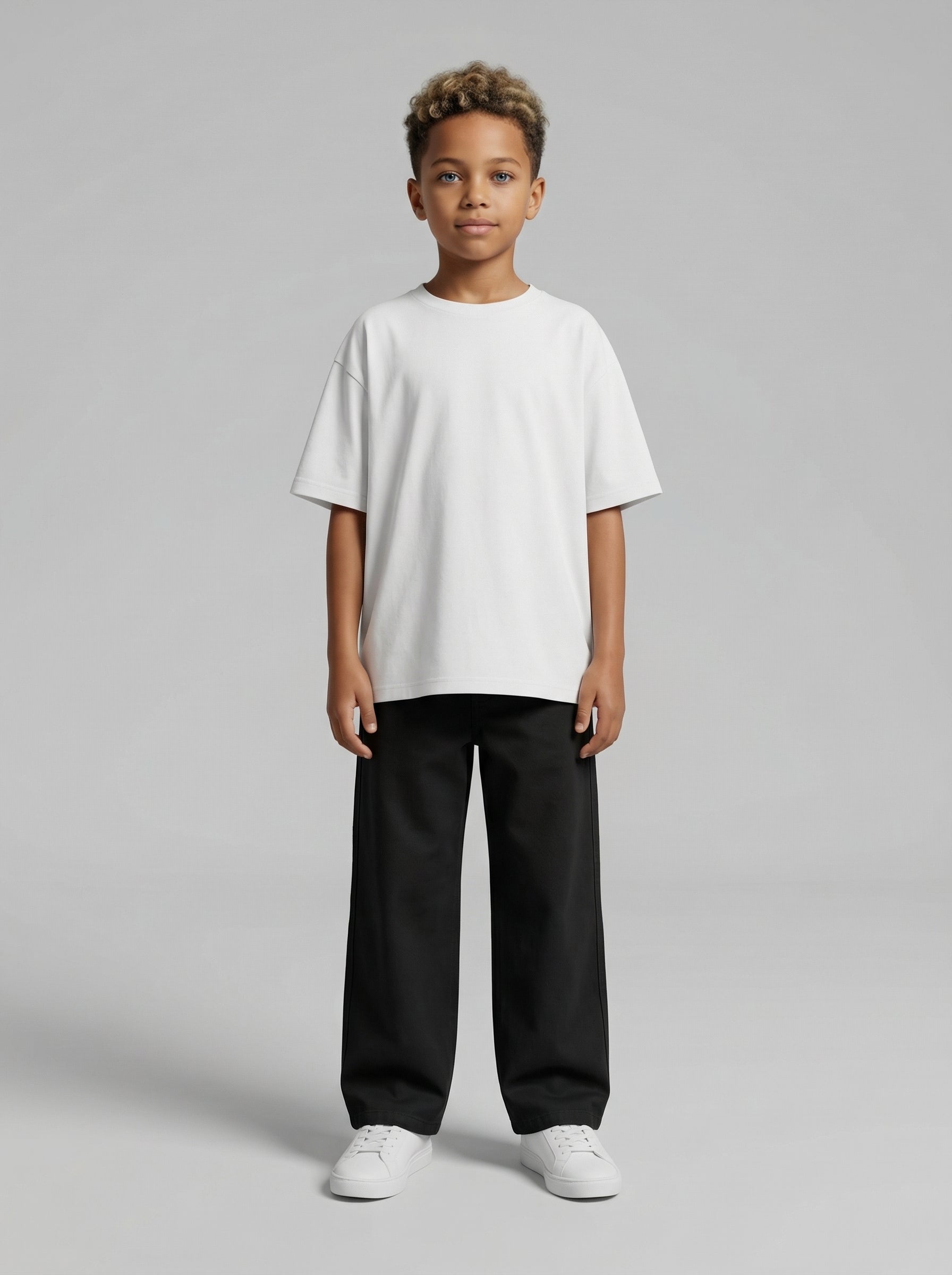 PANTALONE CARPENTER NERO E BEIGE BAMBINO  - JACK & JONES ART.12268958