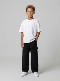 PANTALONE CARPENTER NERO E BEIGE BAMBINO  - JACK & JONES ART.12268958