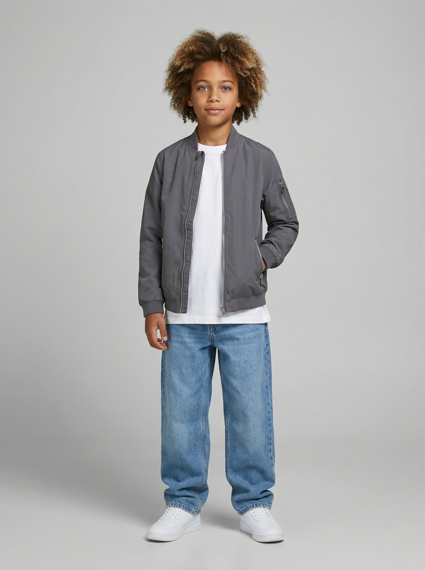 GIUBBINO RUSH BOMBER PIU' COLORI BAMBINO - JACK & JONES ART. 12182385