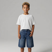 BERMUDA JACK & JONES BAMBINO IRON BLUE DENIM  ART 12289331