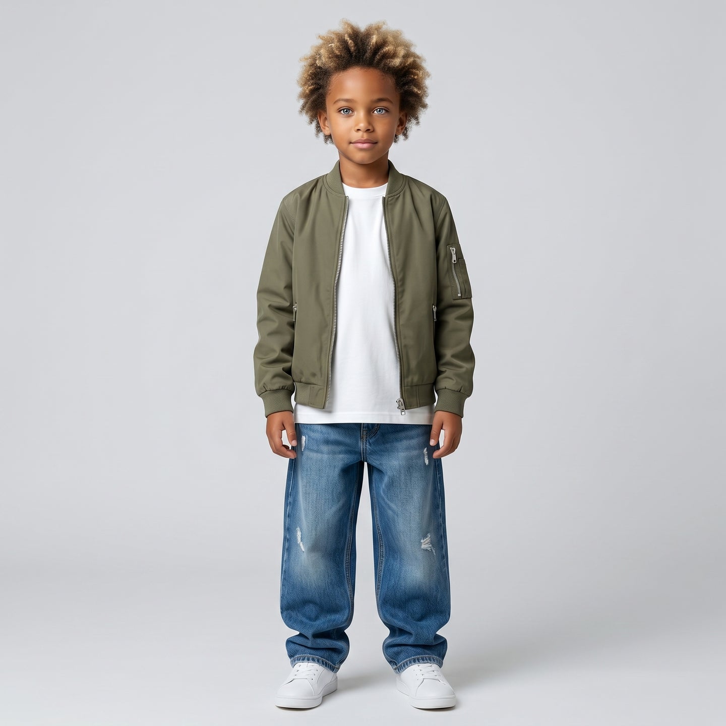 GIUBBINO RUSH BOMBER PIU' COLORI BAMBINO - JACK & JONES ART. 12182385