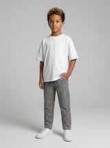 PANTALONE BERNA KIDS BAMBINO PANNA/GRIGIO ART 22565 128