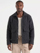 GIUBBINO BL11 WORKER IN PANNO ANTRACITE ART WORKER23