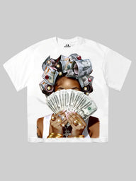 T-SHIRT NOISSEY OVERSIZE BIANCA ART BIGODINI