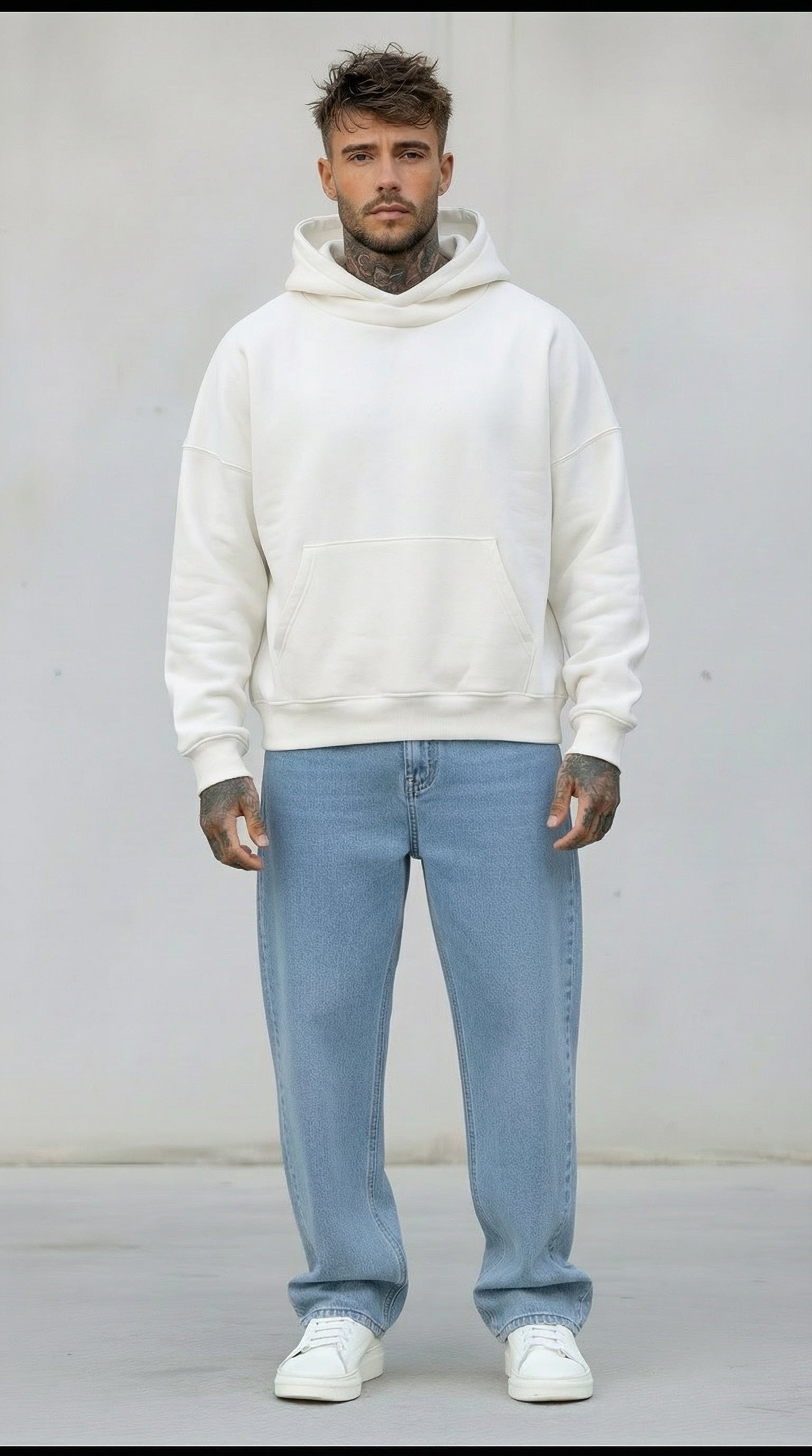 FELPA CON CAPPUCCIO OBLO' - BERNA -  *ART. 252021