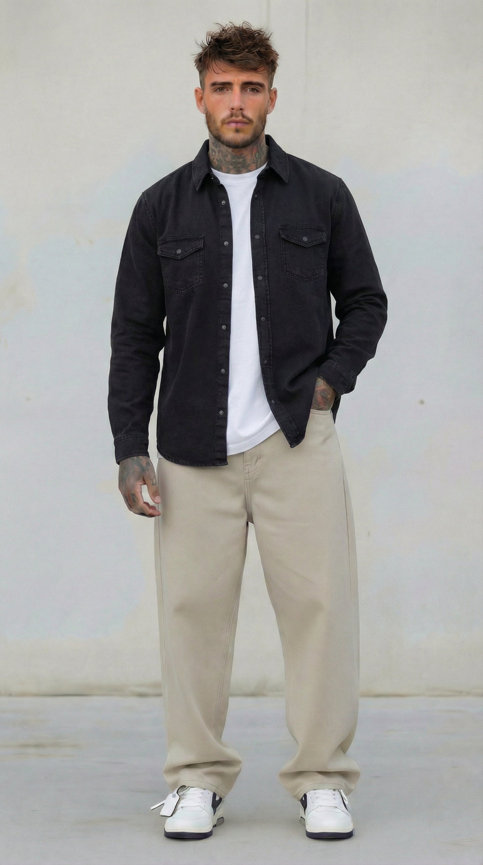 CAMICIA DI JEANS UOMO - ONLY&SONS - REGULAR FIT DENIM PIU'COLORI - ART. 22023247