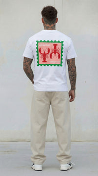 T-SHIRT BIANCO LOBSTER - BERNA - ART. 261084 -2