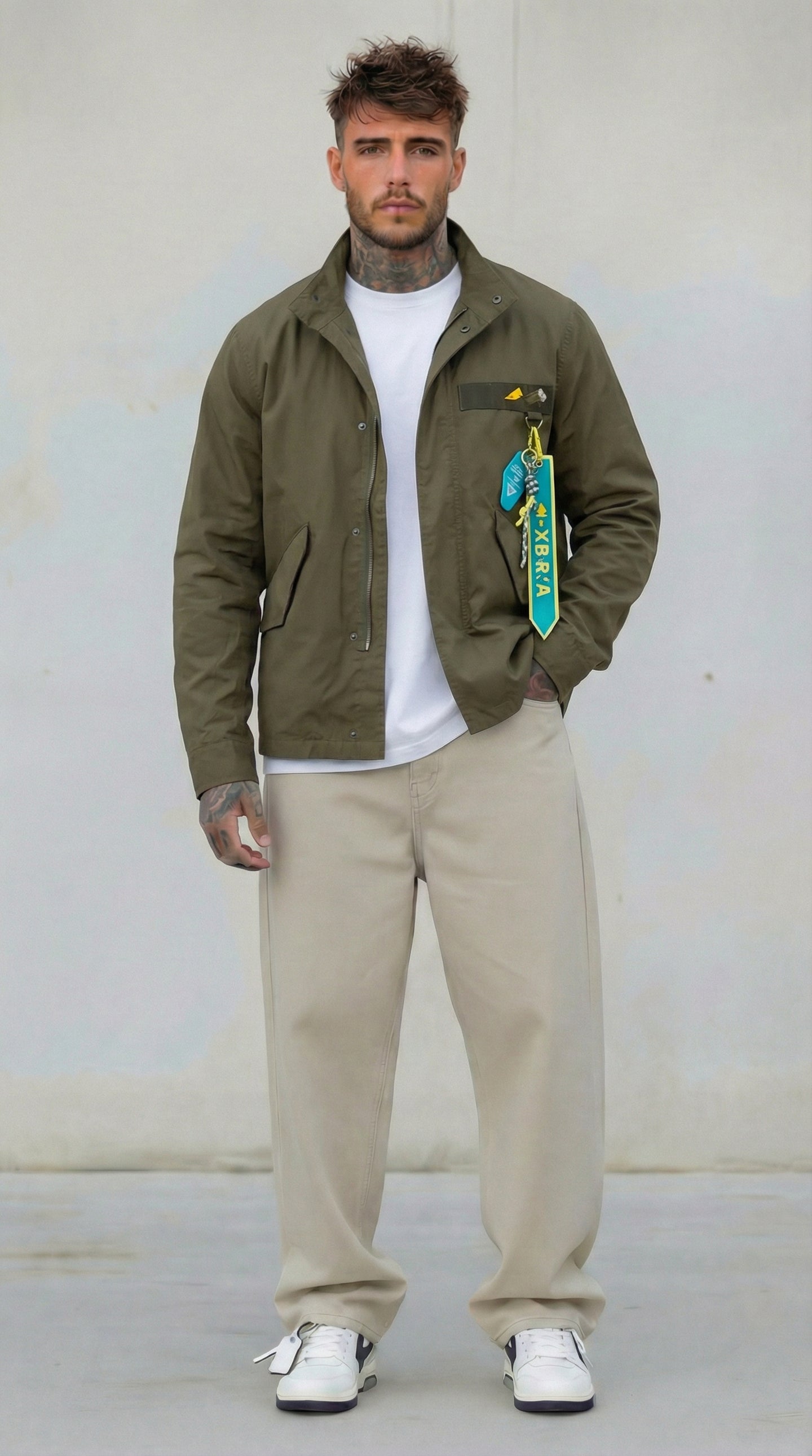 GIUBBINO UOMO PARKA CON GILET REMOVIBILE VERDE - BERNA - ART. 261288 - 30