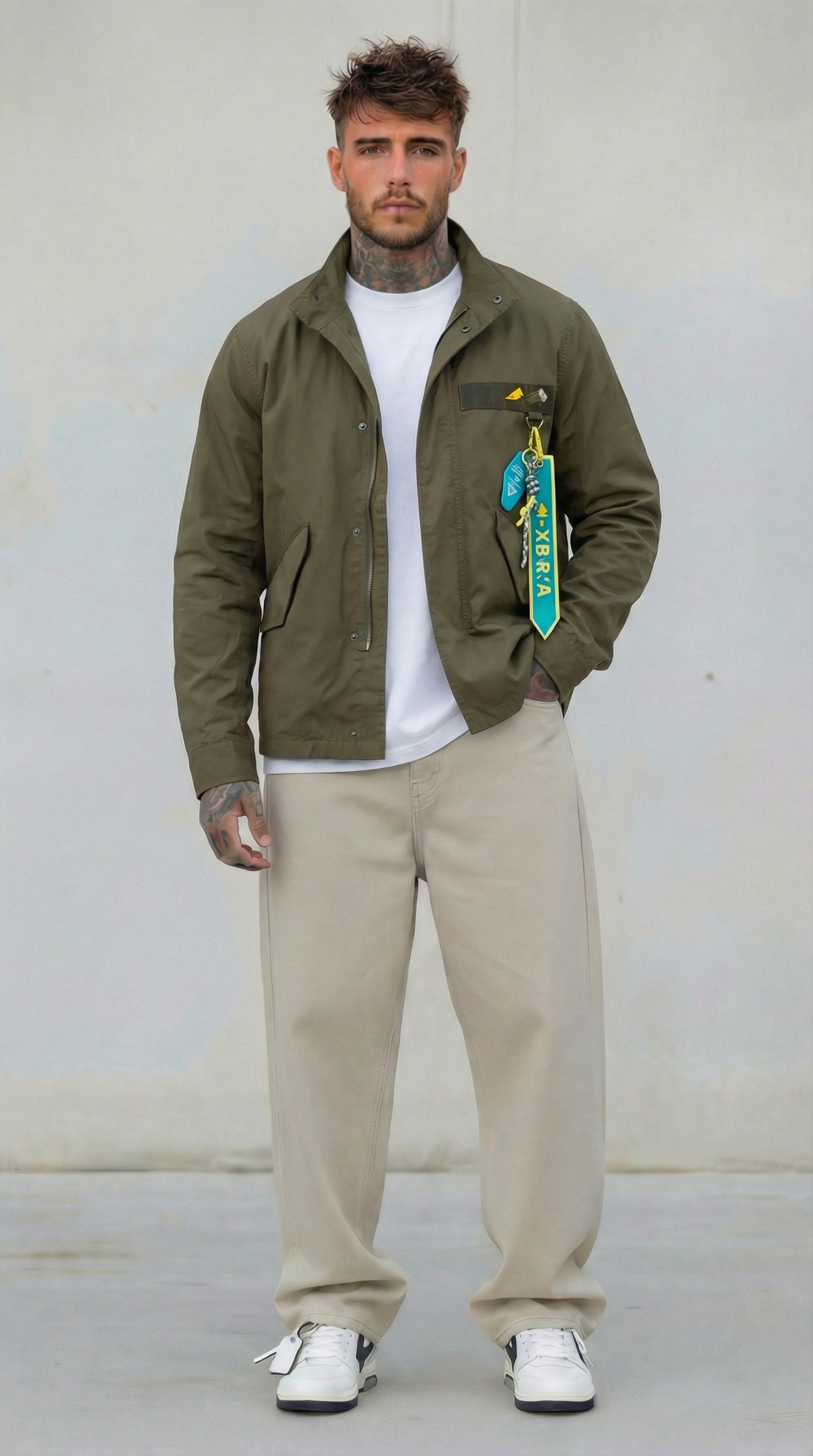 GIUBBINO UOMO PARKA CON GILET REMOVIBILE VERDE - BERNA - ART. 261288 - 30