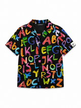CAMICIA BERNA KIDS BAMBINO LETTERE COLORATE ART K 240219 30