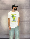 T-SHIRT SPACCHI STAMPA GIN TONIC - BERNA - ART. 2512962 - COL. BIANCO