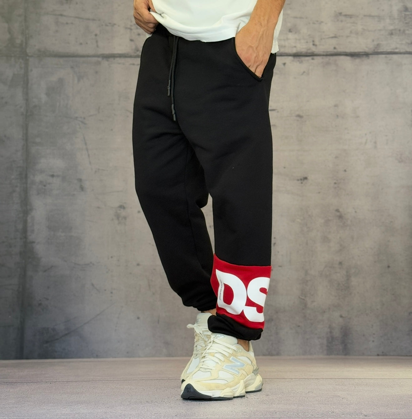 PANTALONE DI TUTA - DS2 - ART. FW25217 - COL. NERO