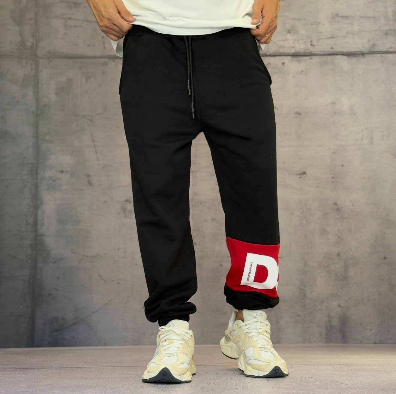 PANTALONE DI TUTA - DS2 - ART. FW25217 - COL. NERO