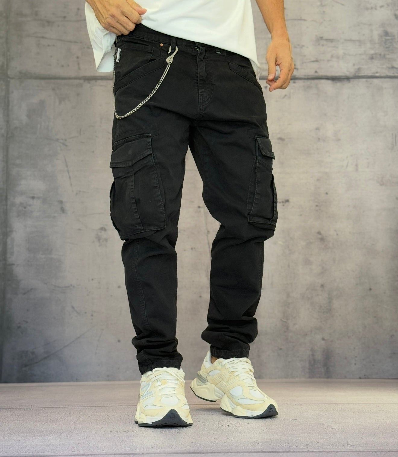 PANTALONE CARGO - BERNA - ART. 2430011 - COL. NERO