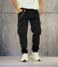 PANTALONE CARGO - BERNA - ART. 2430011 - COL. NERO