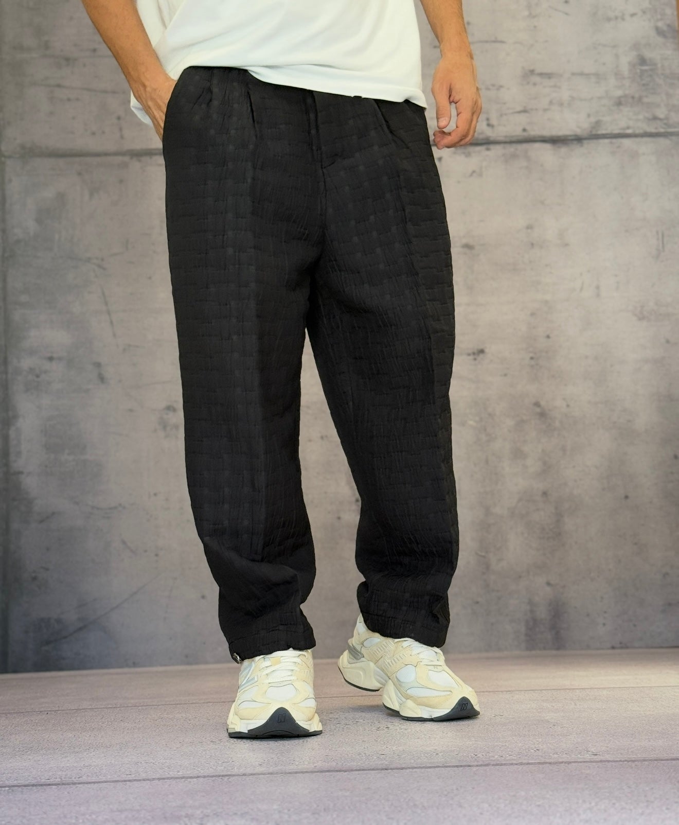 PANTALACCIO GOFFRATO - BERNA - ART. 2522451 - COL. NERO
