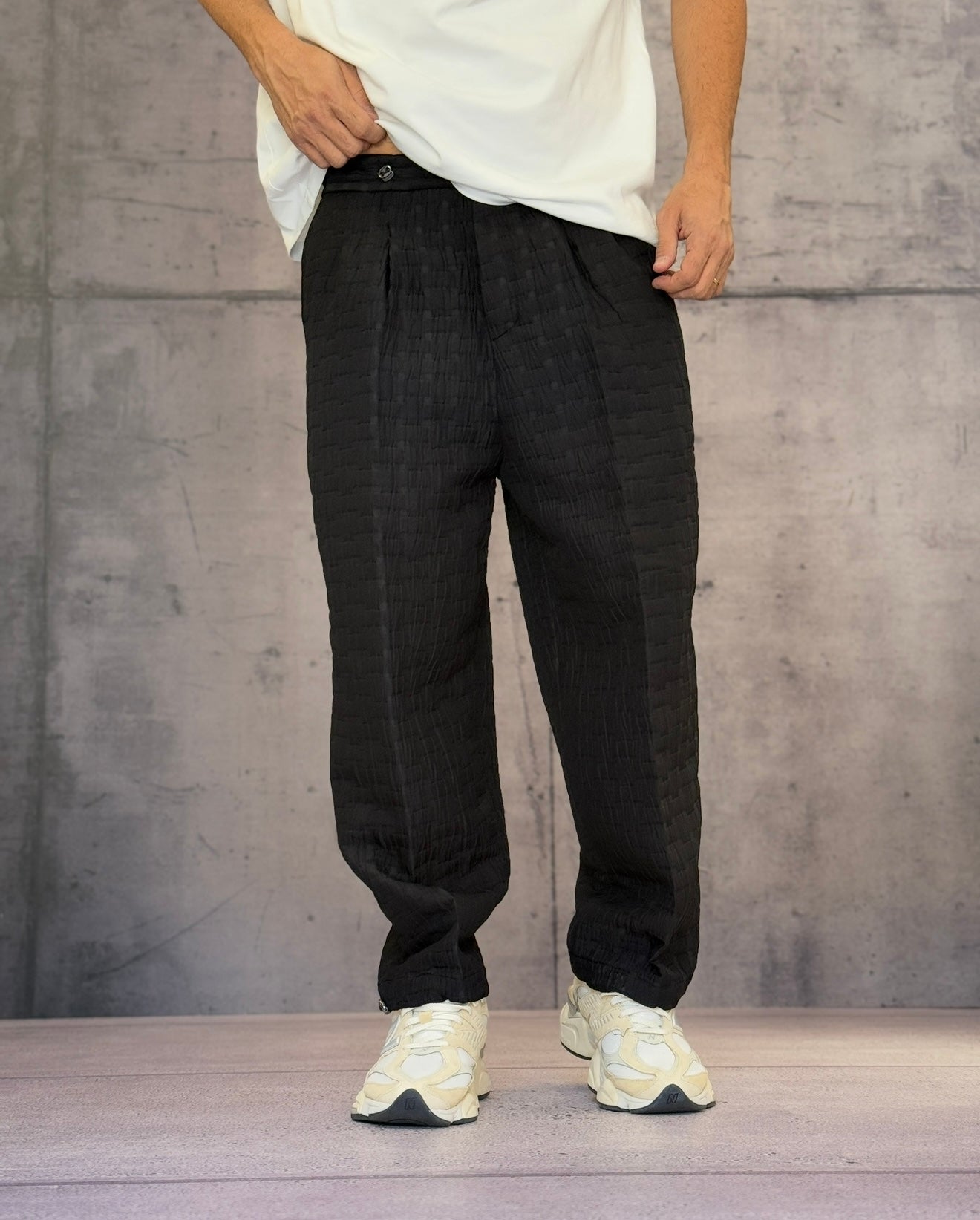 PANTALACCIO GOFFRATO - BERNA - ART. 2522451 - COL. NERO