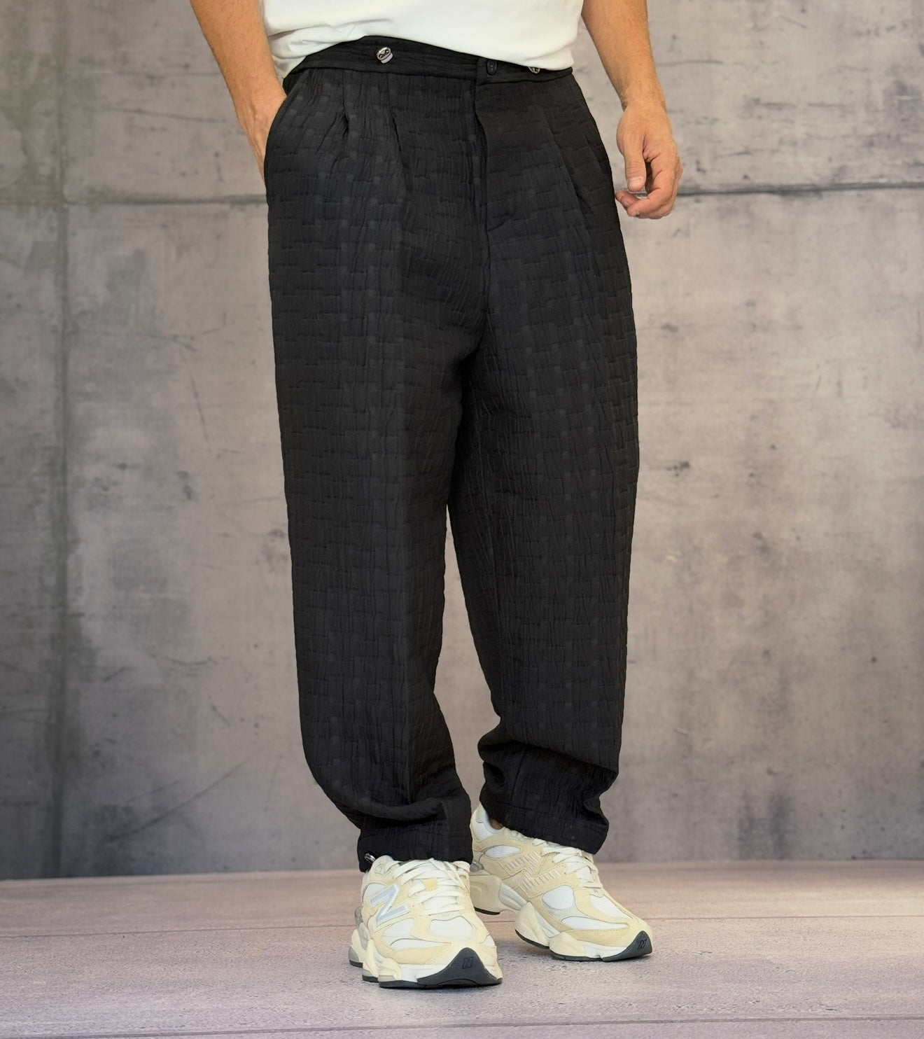 PANTALACCIO GOFFRATO - BERNA - ART. 2522451 - COL. NERO