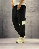 PANTALONE DI TUTA CARGO - DS2 - ART. FW25210 - COL. NERO