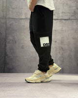 PANTALONE DI TUTA CARGO - DS2 - ART. FW25210 - COL. NERO