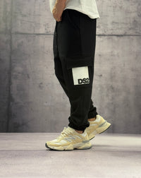PANTALONE DI TUTA CARGO - DS2 - ART. FW25210 - COL. NERO