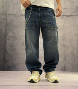 JEANS WORK DISTRESSED - BERNA - ART. 25200030 - COL. DENIM