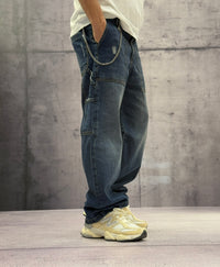 JEANS WORK DISTRESSED - BERNA - ART. 25200030 - COL. DENIM