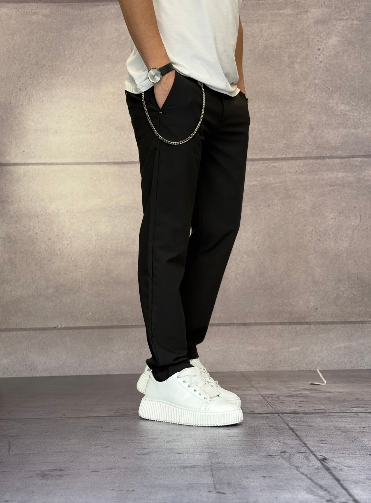 PANTALONE CHINOS POLIVISCOSA - BL.11 - ART. BLA2507